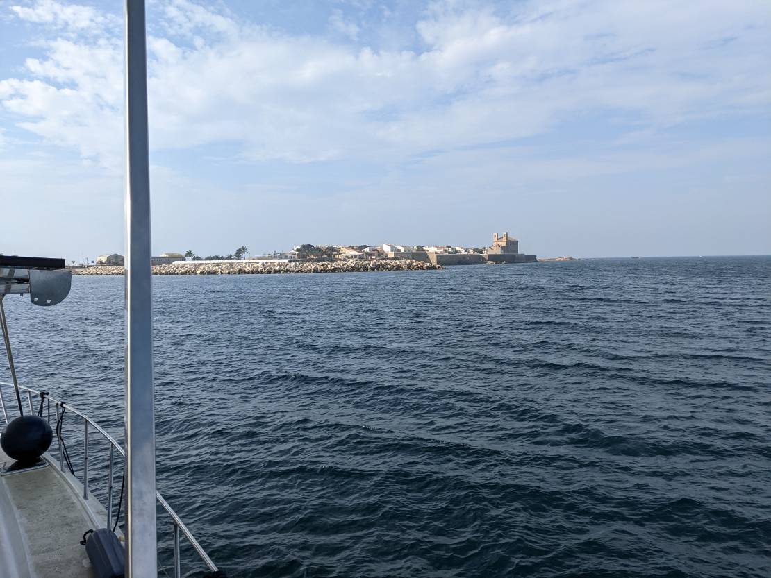 Navigation to Tabarca Island